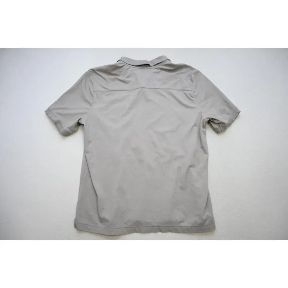 Tommy Bahama Golf Polo Gray Pima Poly Marlin Short Sleeve Mens‎ Size XL